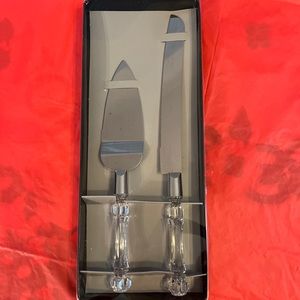 D’Lusso Home Collections 2PCS/Set Wedding Cake Knife and Server Set